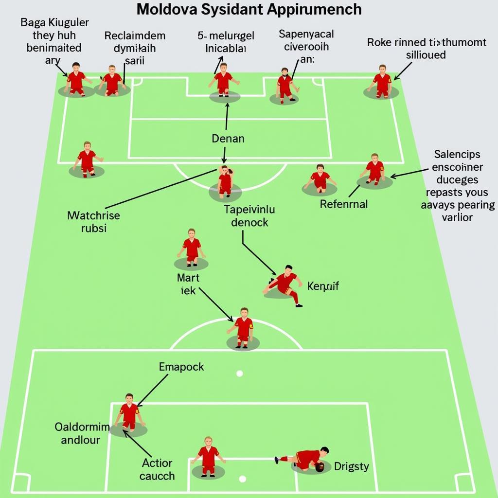 Chiến thuật Moldova vs các đội bóng khác