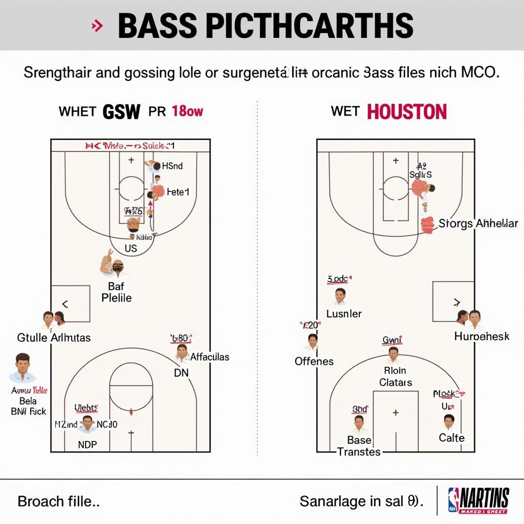 Chiến thuật và điểm mạnh của GSW và Houston