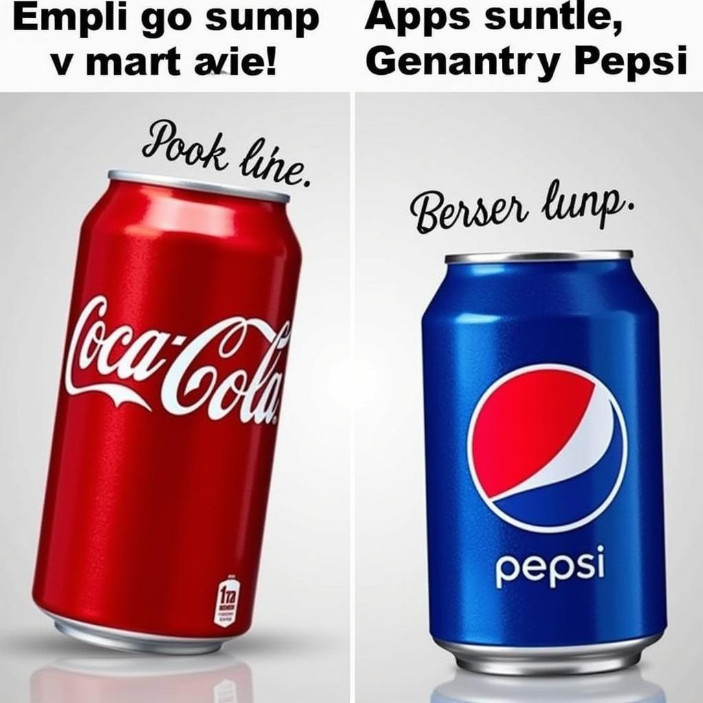 Sự khác biệt tinh tế giữa Coca và Pepsi trong meme