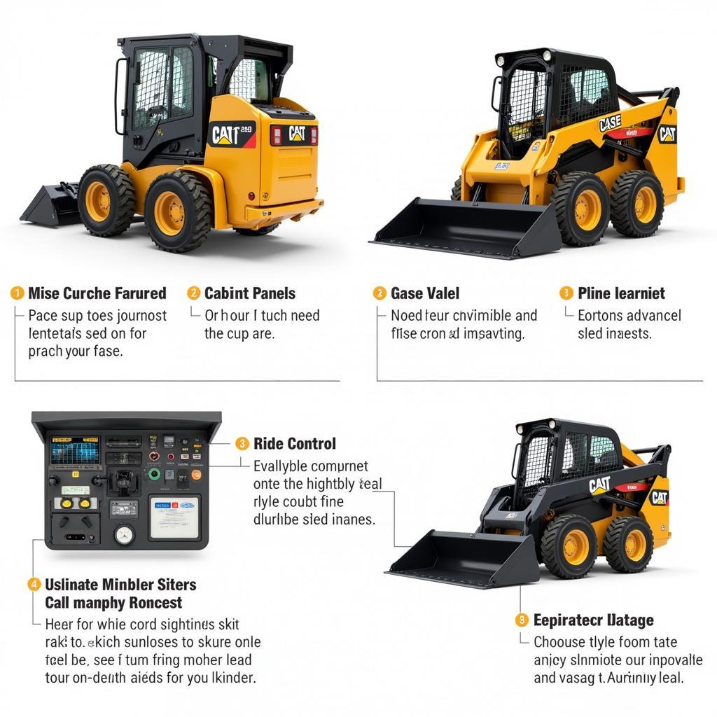 Công nghệ và tính năng của Case và New Holland Skid Steer