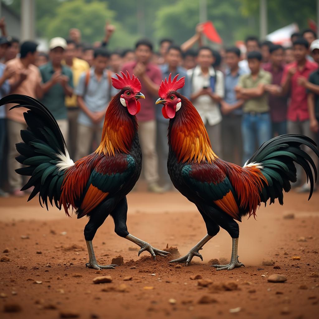 Đá gà 24 tỷ - Một canh bạc rủi ro