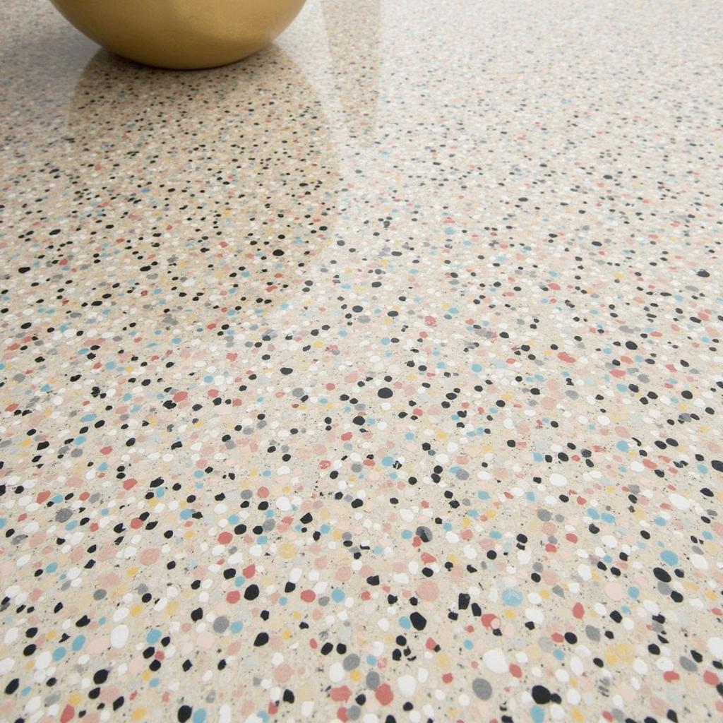 Ứng dụng đá terrazzo trong thiết kế nội thất