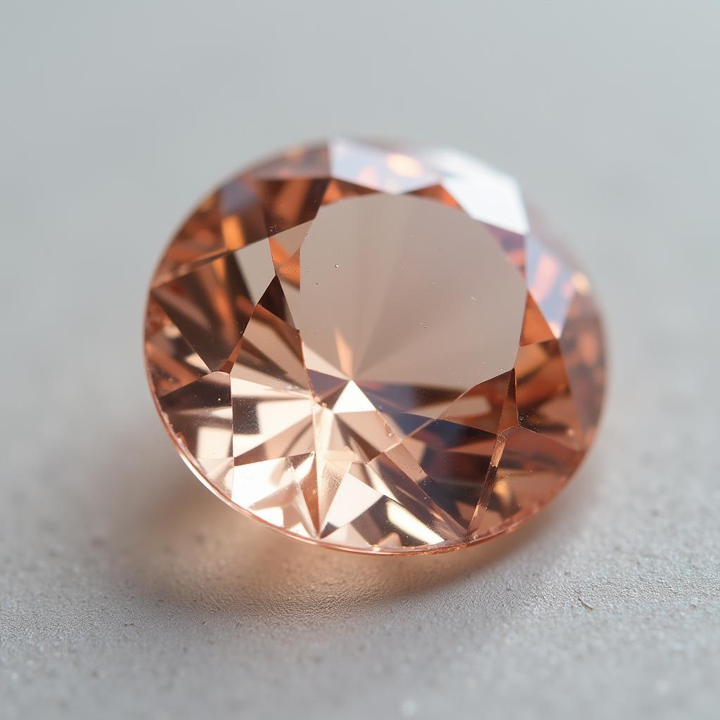 Đá Zircon lấp lánh dưới ánh sáng