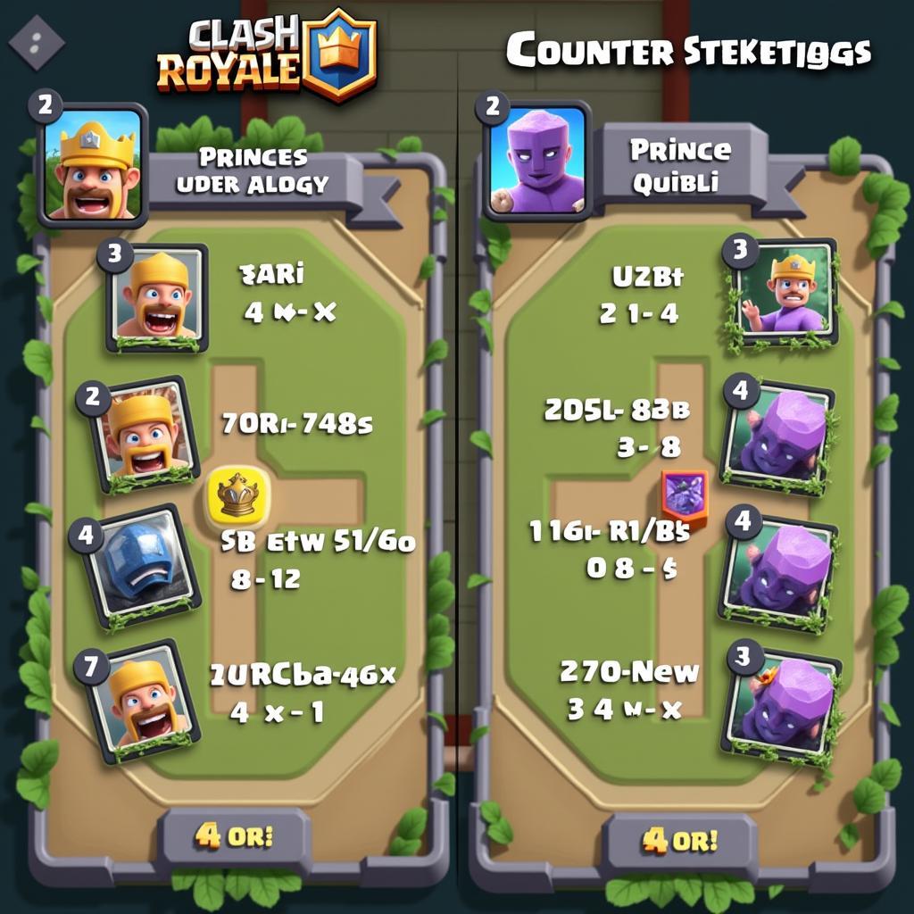 Các cách khắc chế Dark Prince và Prince trong Clash Royale