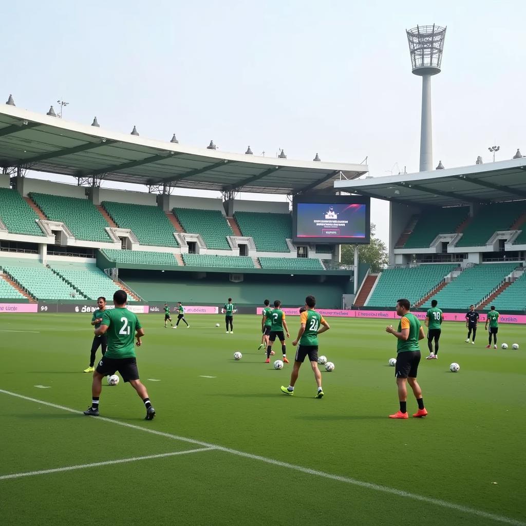 Dewa United tại sân vận động Indomilk Arena