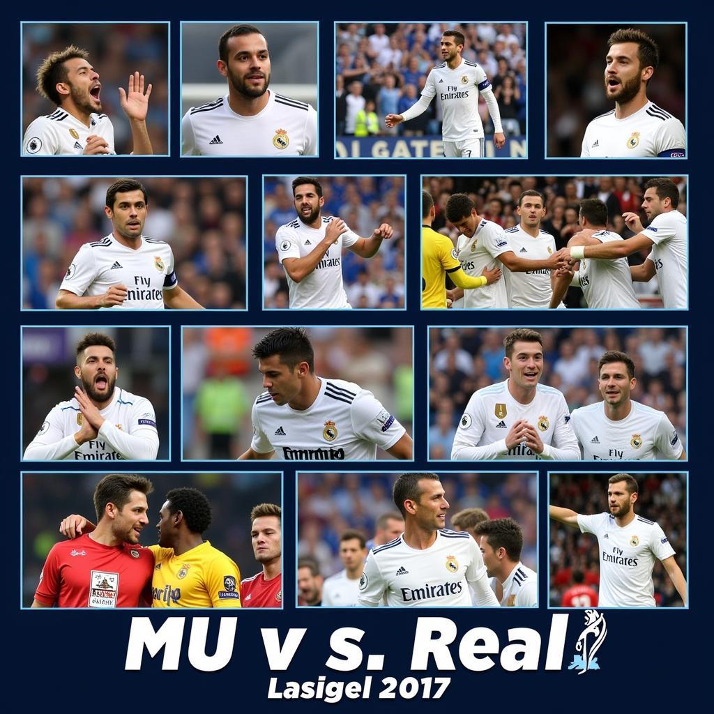 Những điểm nhấn đáng chú ý trong trận MU vs Real 2017