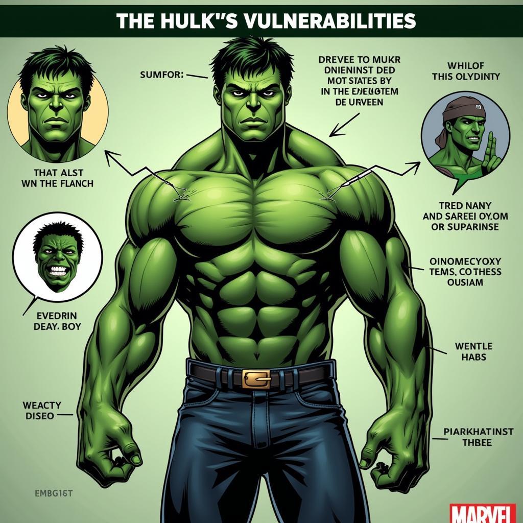 Điểm yếu của Hulk