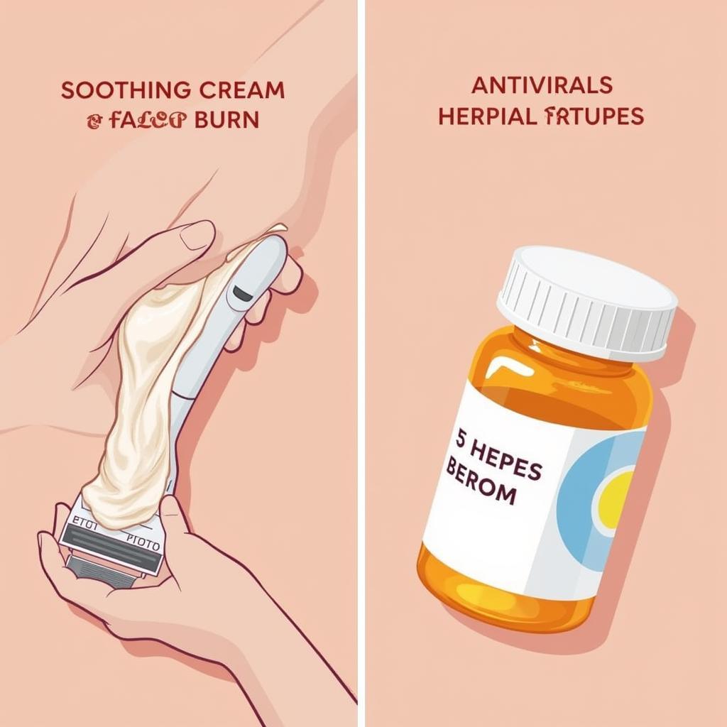 Điều trị Razor Burn và Herpes