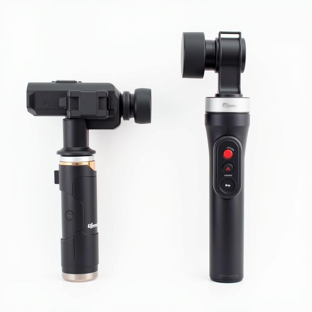 So sánh thiết kế DJI Osmo Mobile 2 và Zhiyun Smooth 4