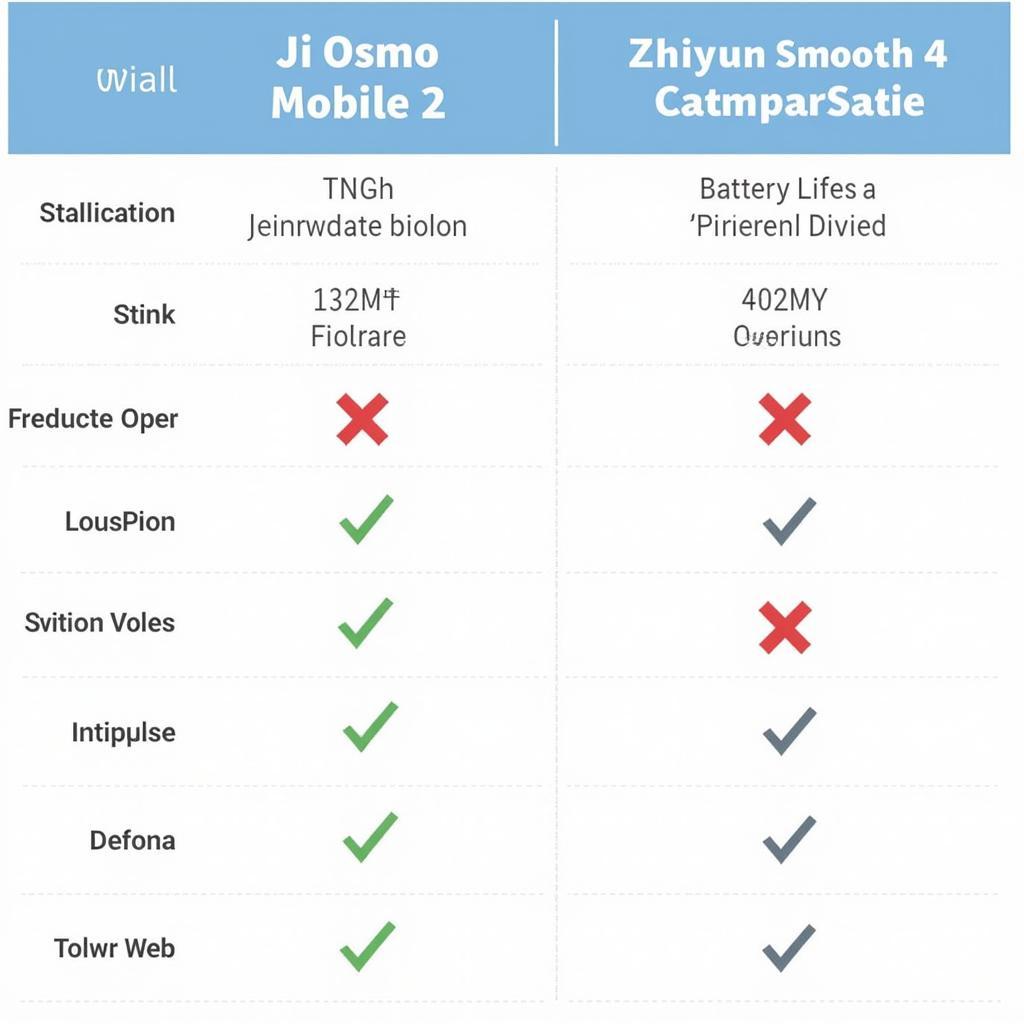 So sánh tính năng DJI Osmo Mobile 2 và Zhiyun Smooth 4