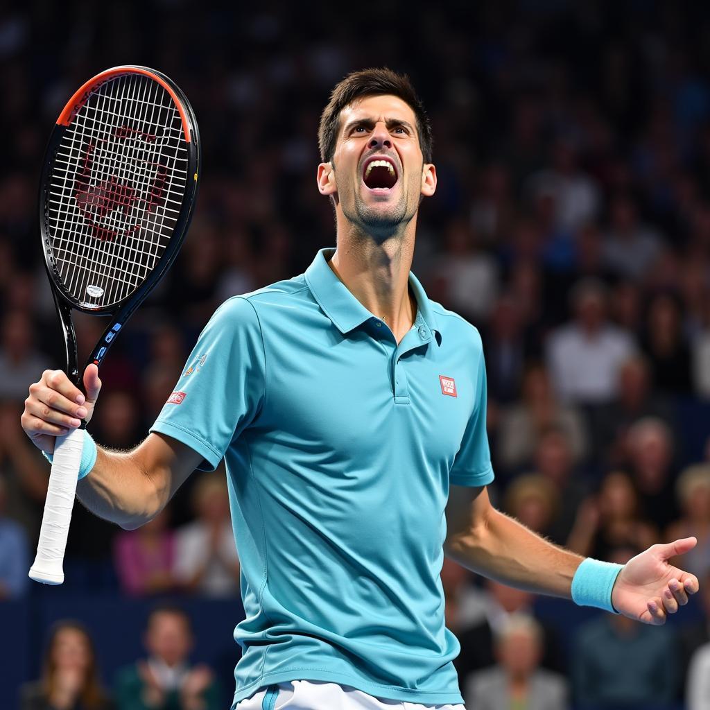 Novak Djokovic chiến thắng áp đảo trước Roberto Bautista Agut