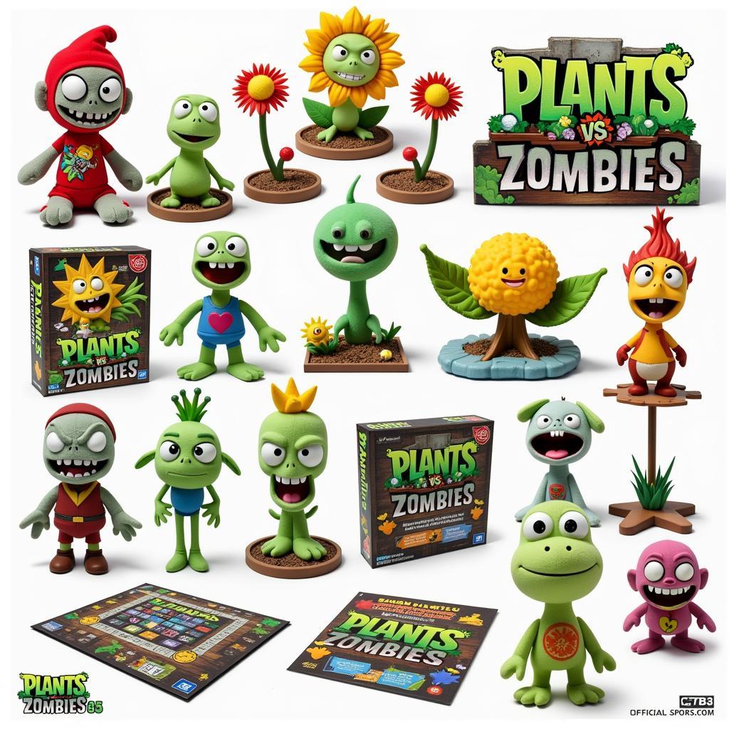 Đồ chơi Plants vs Zombies chính hãng