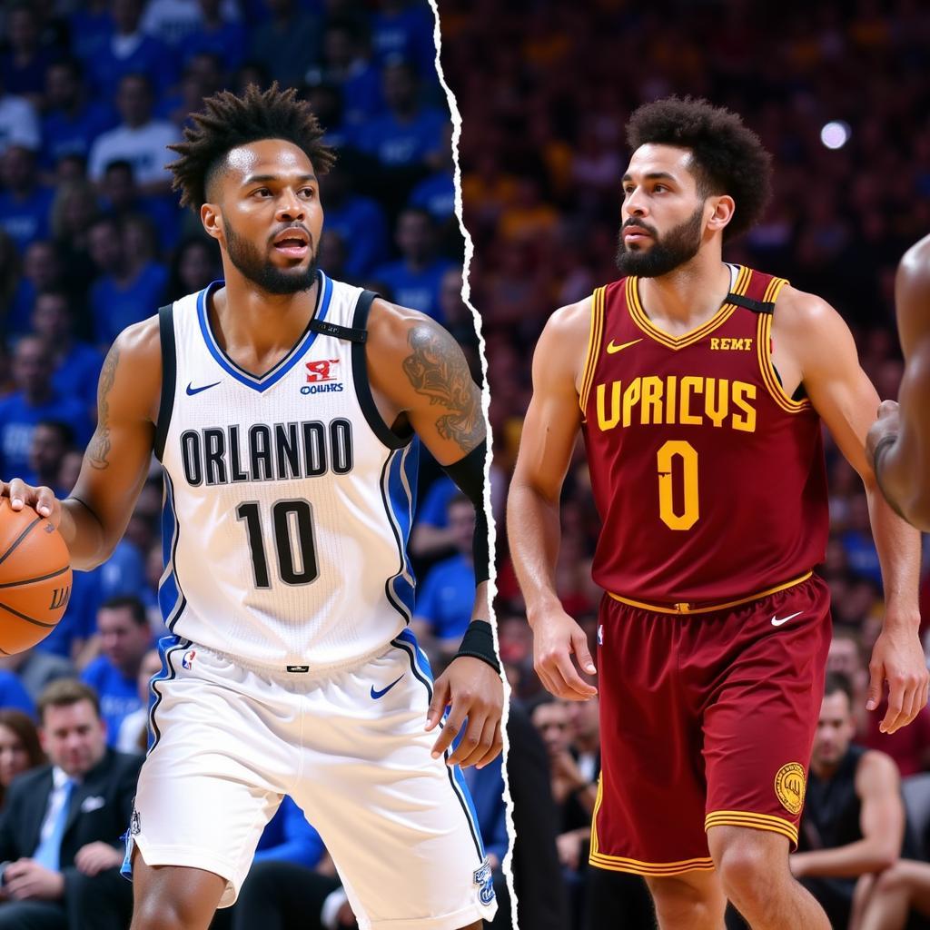 Đối đầu giữa Orlando Magic và Cleveland Cavaliers