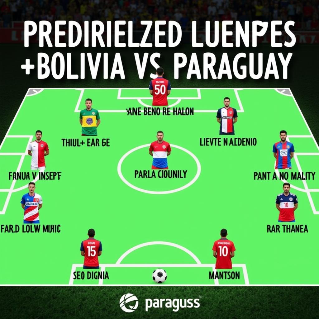 Đội hình dự kiến Bolivia vs Paraguay