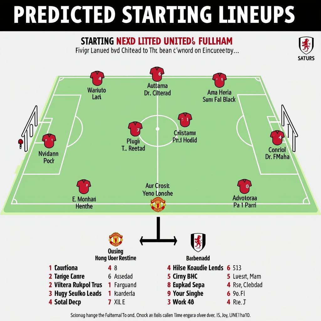 Đội hình dự kiến MU vs Fulham