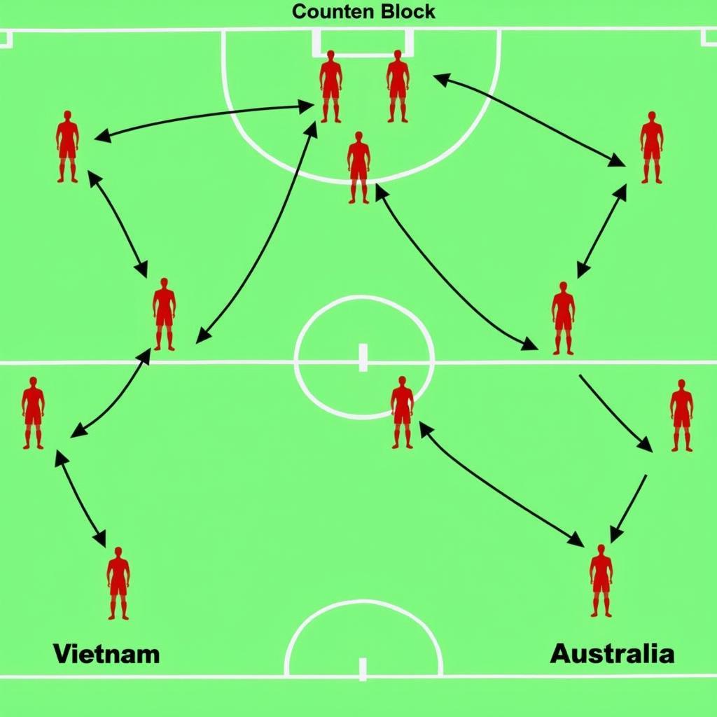 Đội hình ra sân Việt Nam vs Úc: Chiến thuật