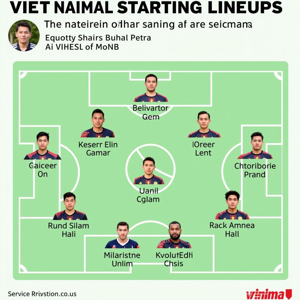 Vietnam vs South Korea Lineup