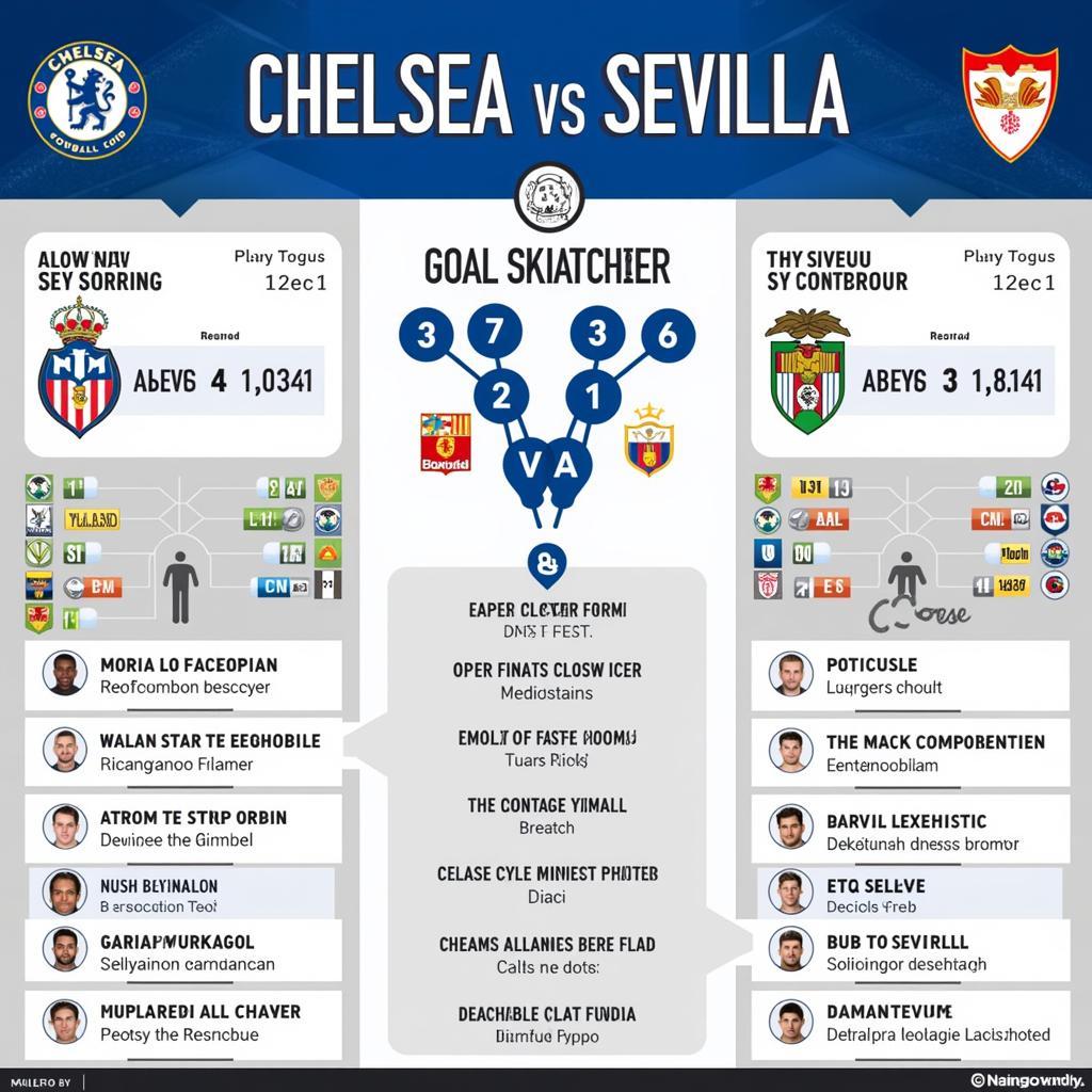 Dự đoán kết quả trận đấu Chelsea - Sevilla