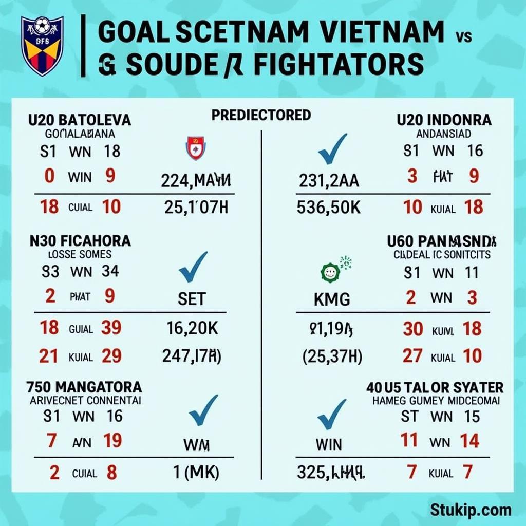 Dự đoán kết quả trận đấu U20 Việt Nam và U20 Indonesia