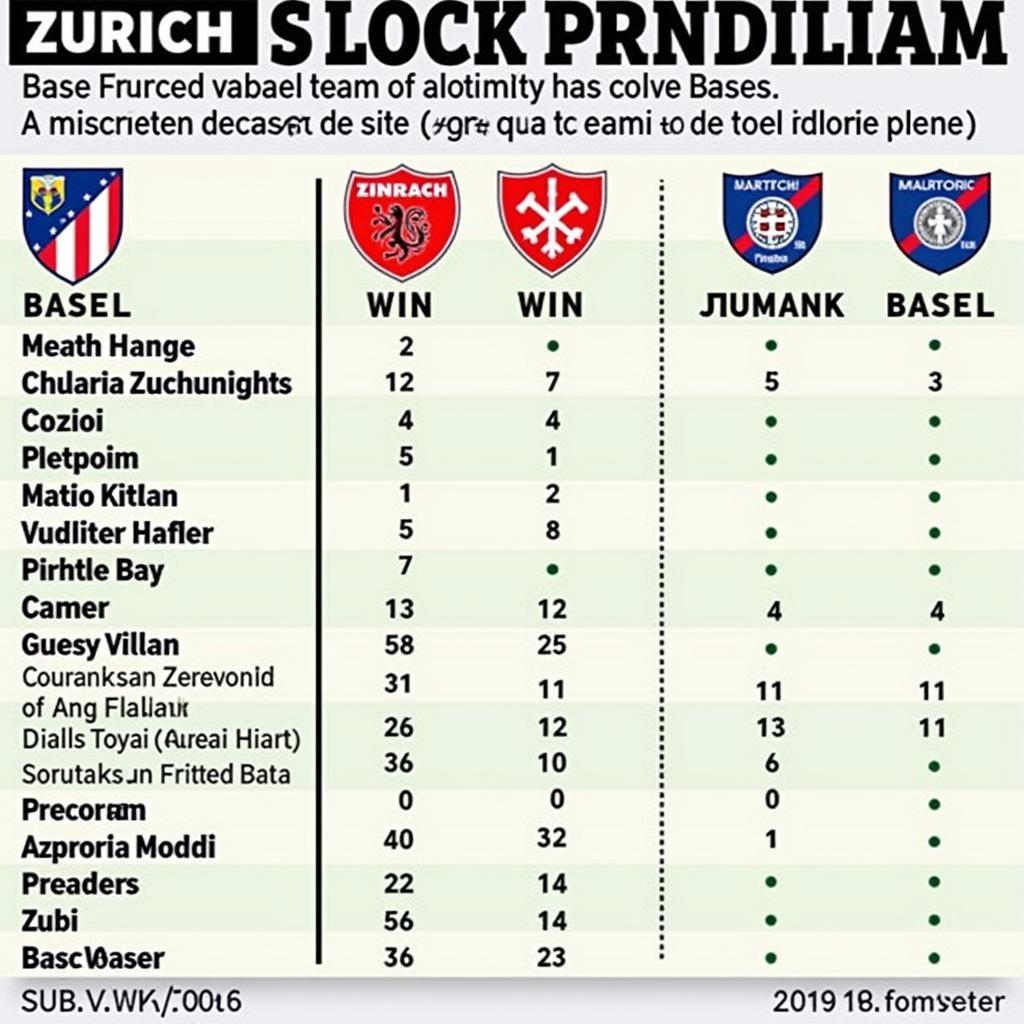 Dự đoán kết quả trận đấu Zurich vs Basel