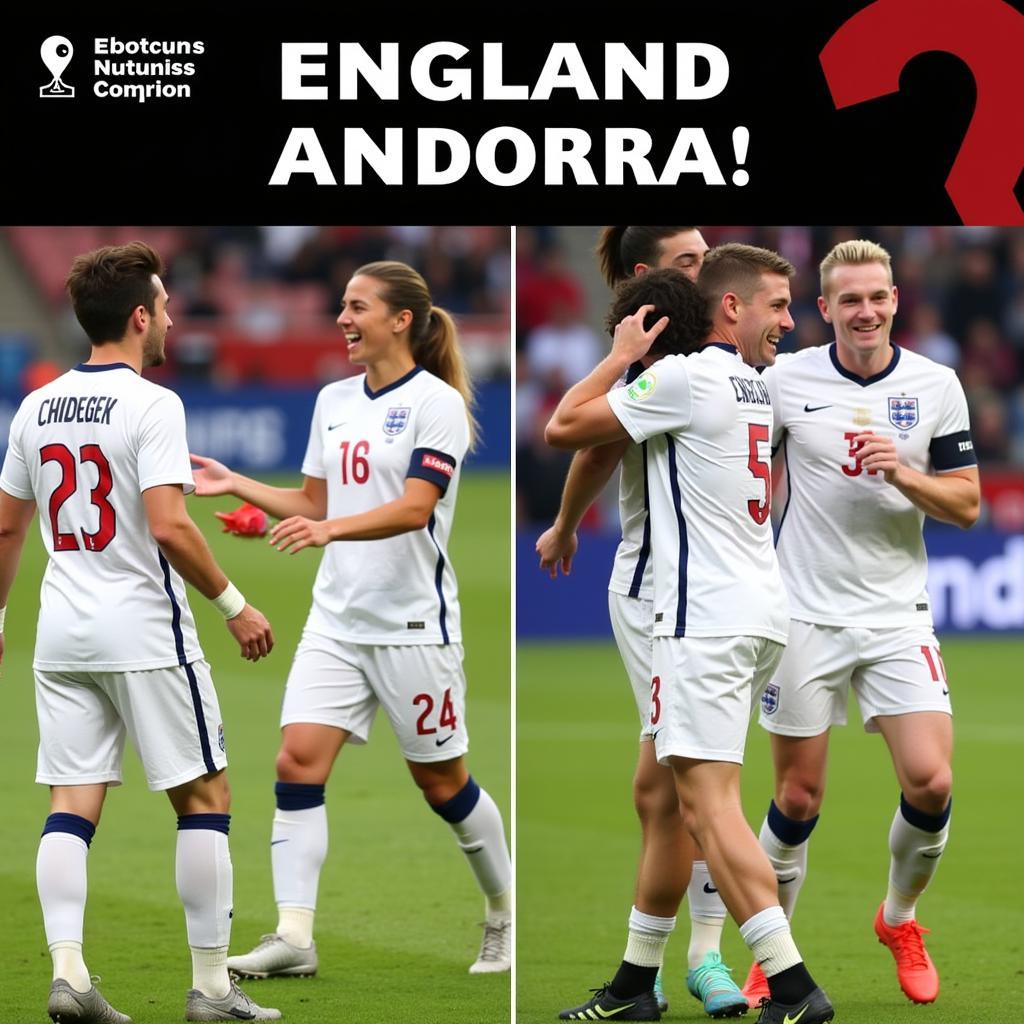 England chiến thắng Andorra