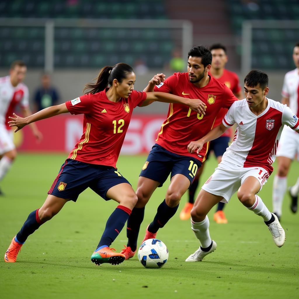 Đối đầu kịch tính giữa Futsal Việt Nam và Lebanon