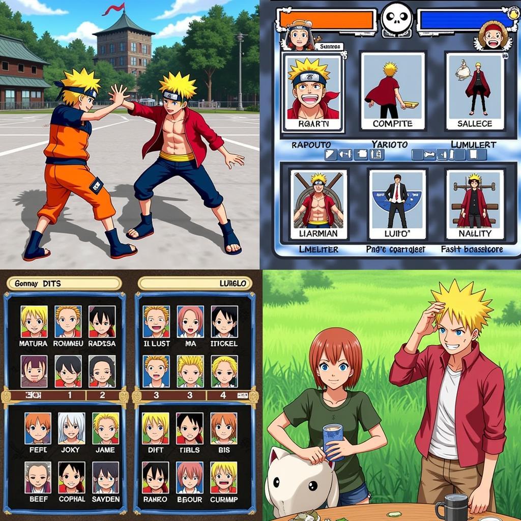 Game Naruto vs One Piece: Đa Dạng Thể Loại