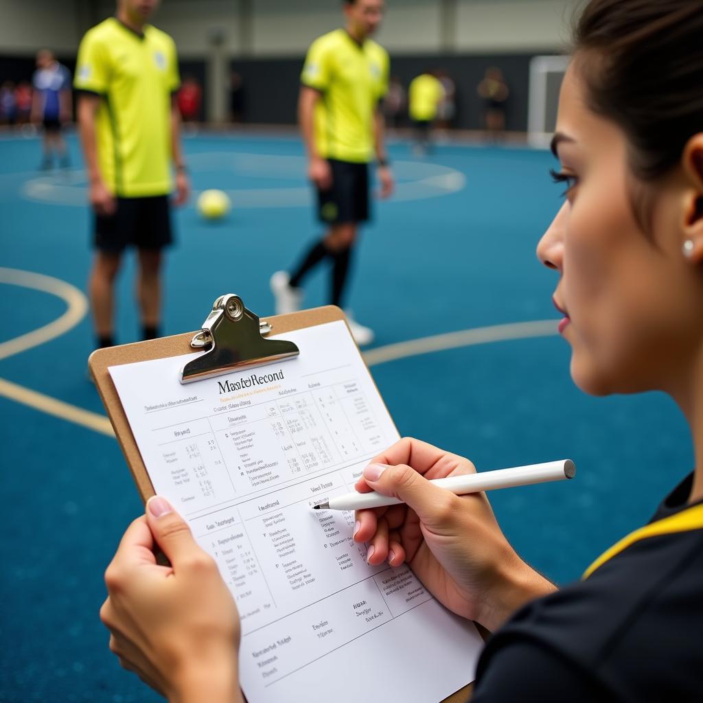 Ghi Biên Bản Futsal