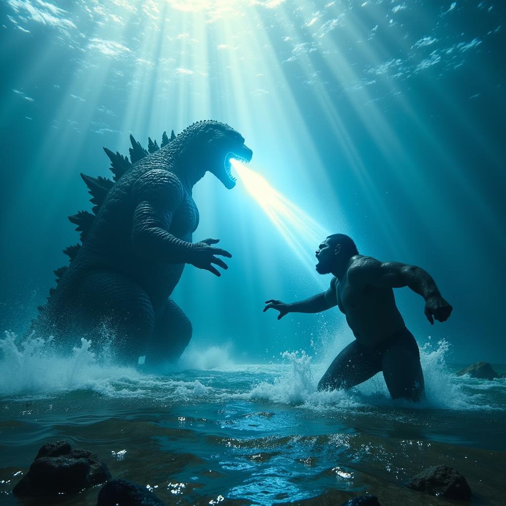 Godzilla vs Kong Trận Chiến Dưới Nước