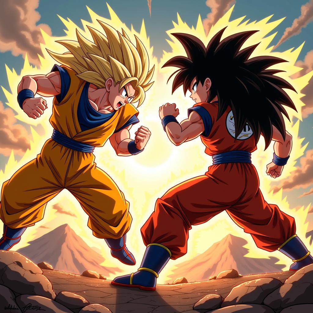 Gogeta vs Broly: Màn Đối Đầu Kinh Điển