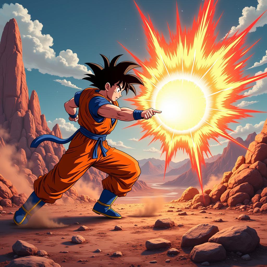 Goku và Kid Buu trận chiến cuối cùng