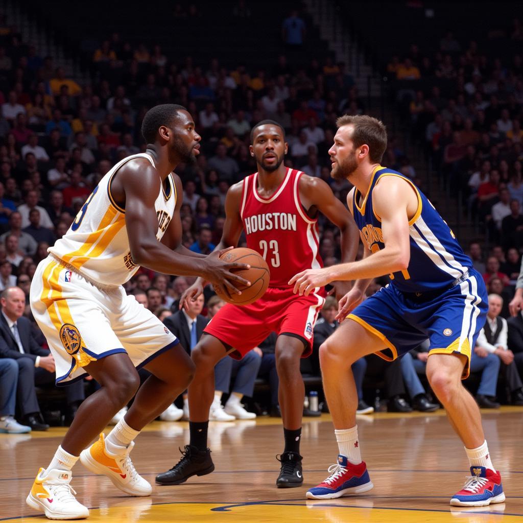 GSW vs Houston: Trận đấu kinh điển