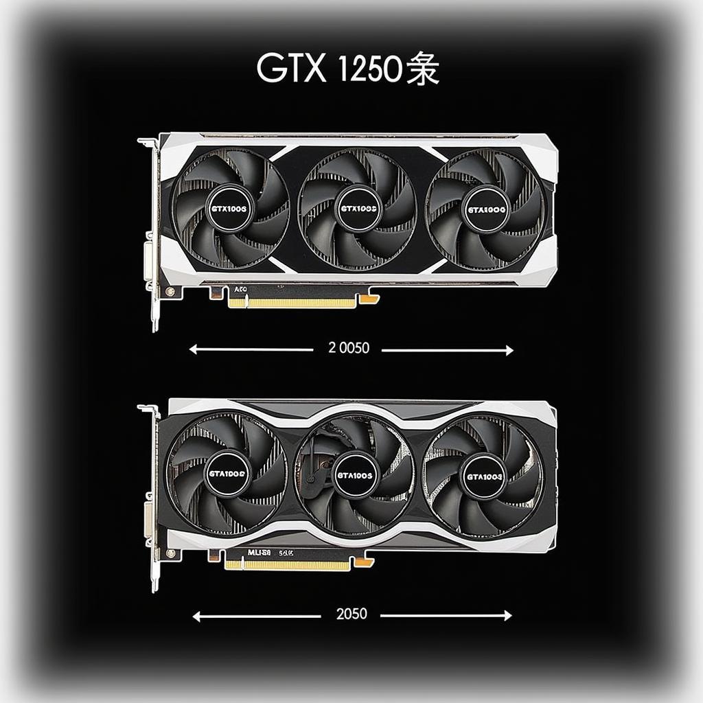 Kích thước và thiết kế GTX 1050 và GT 1030