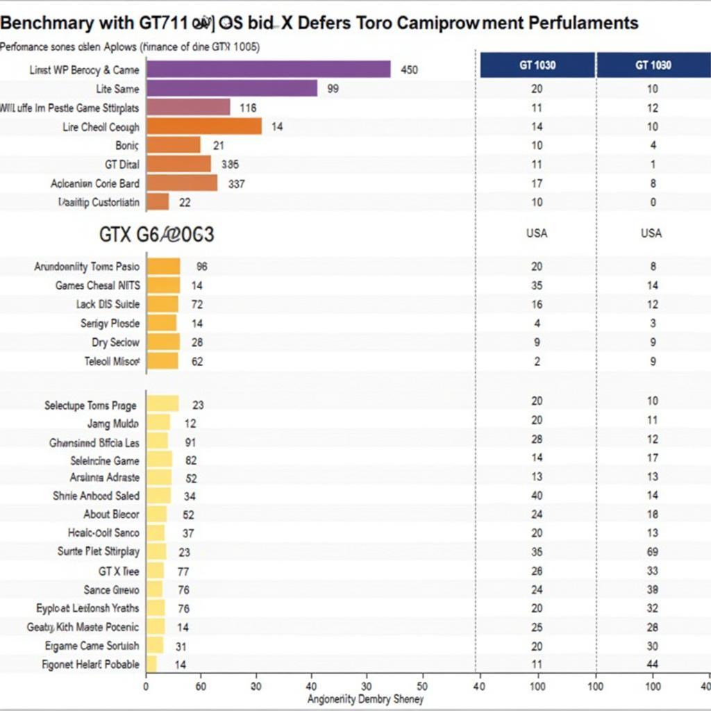 So sánh hiệu năng GTX 1050 và GT 1030