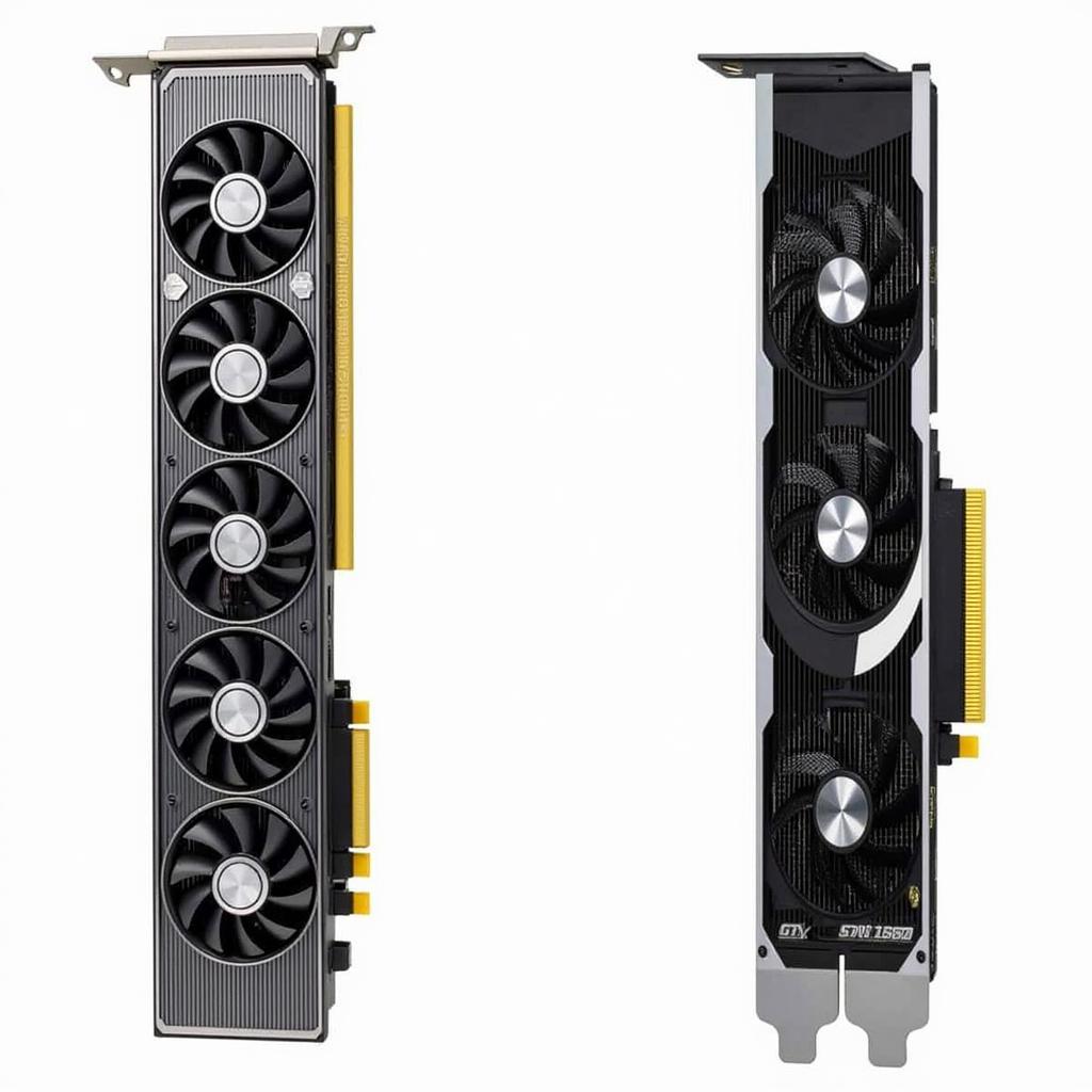 GTX 1060 và 1660 - Card đồ họa