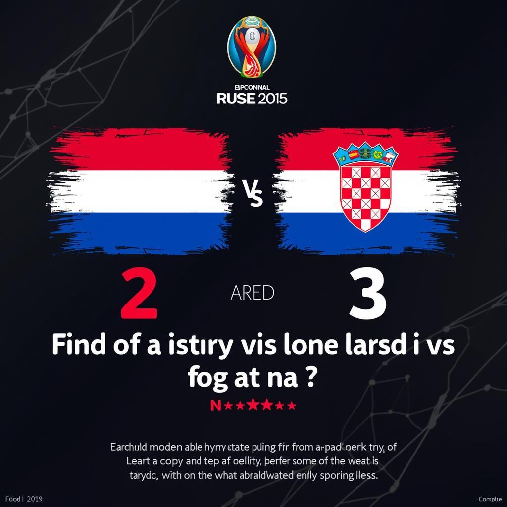 Dự đoán kết quả Hà Lan vs Croatia