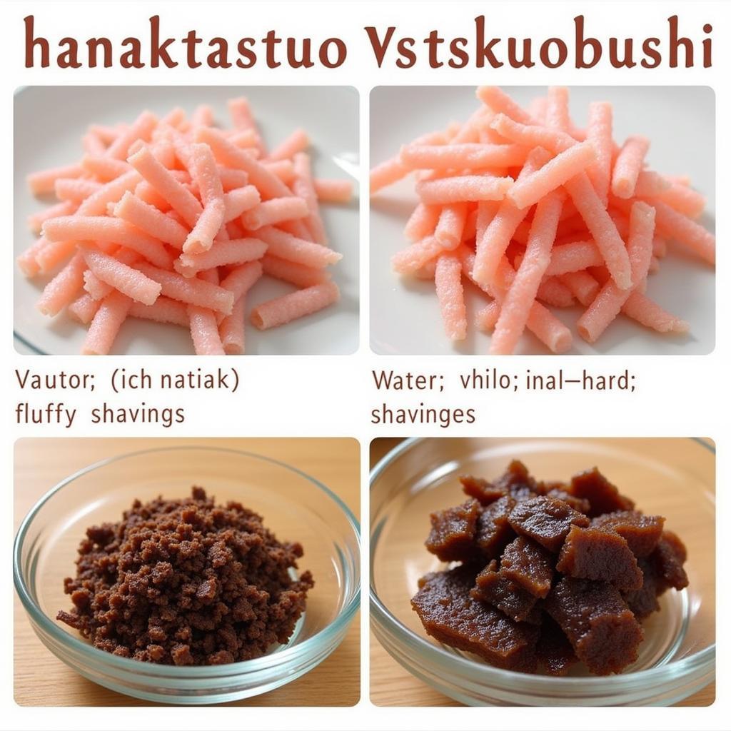 So sánh Hanakatsuo và Katsuobushi