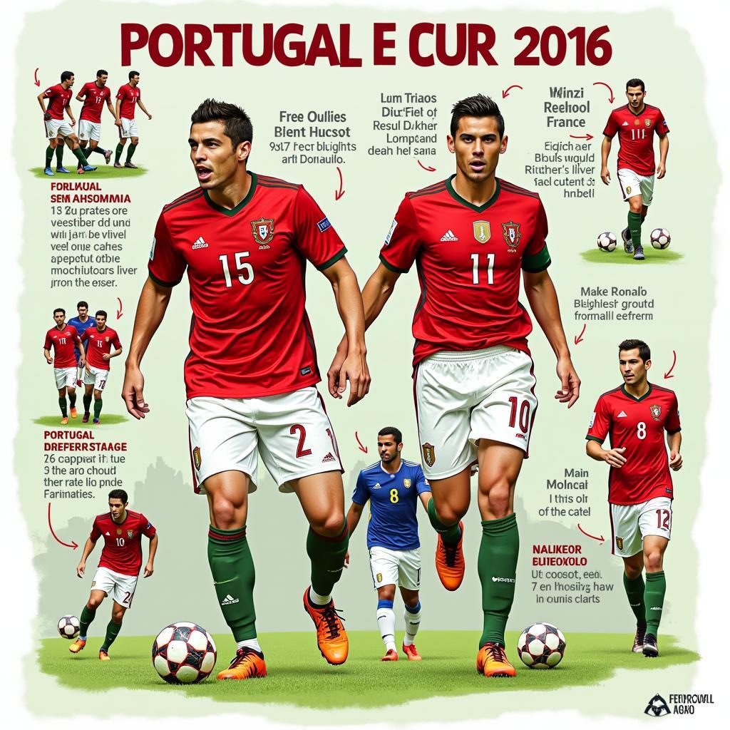 Hành trình Bồ Đào Nha Euro 2016