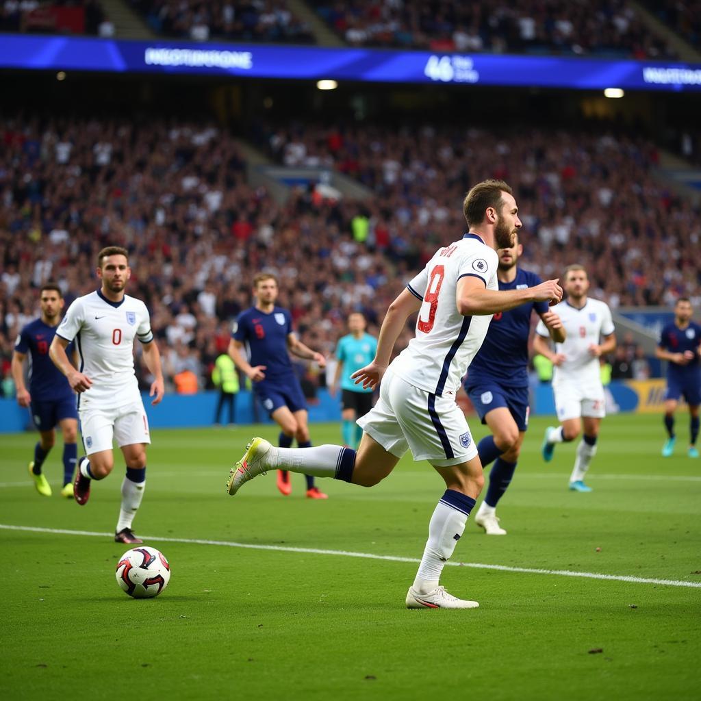 Harry Kane ghi bàn tại Euro