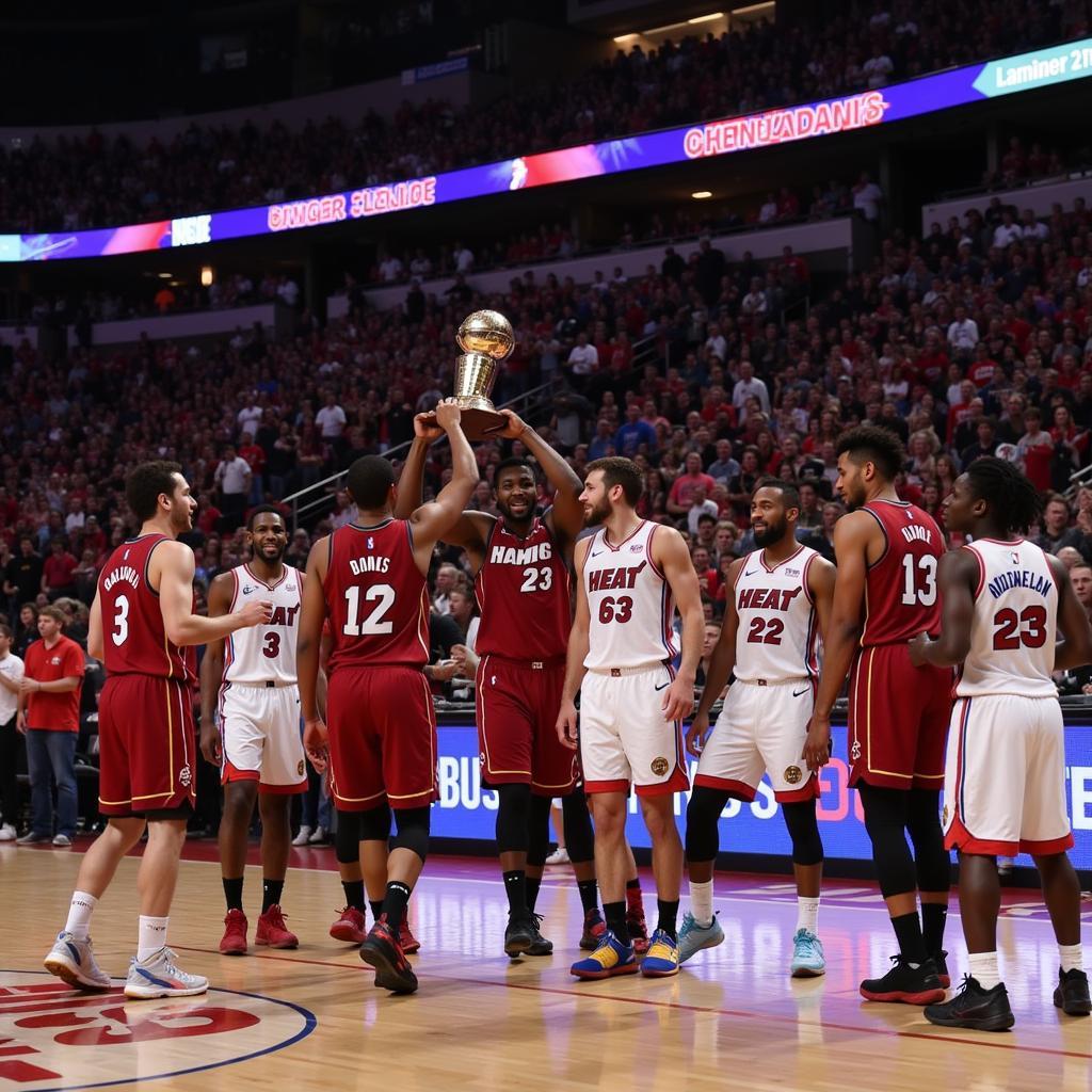 Chiến thắng Heat vs 76ers