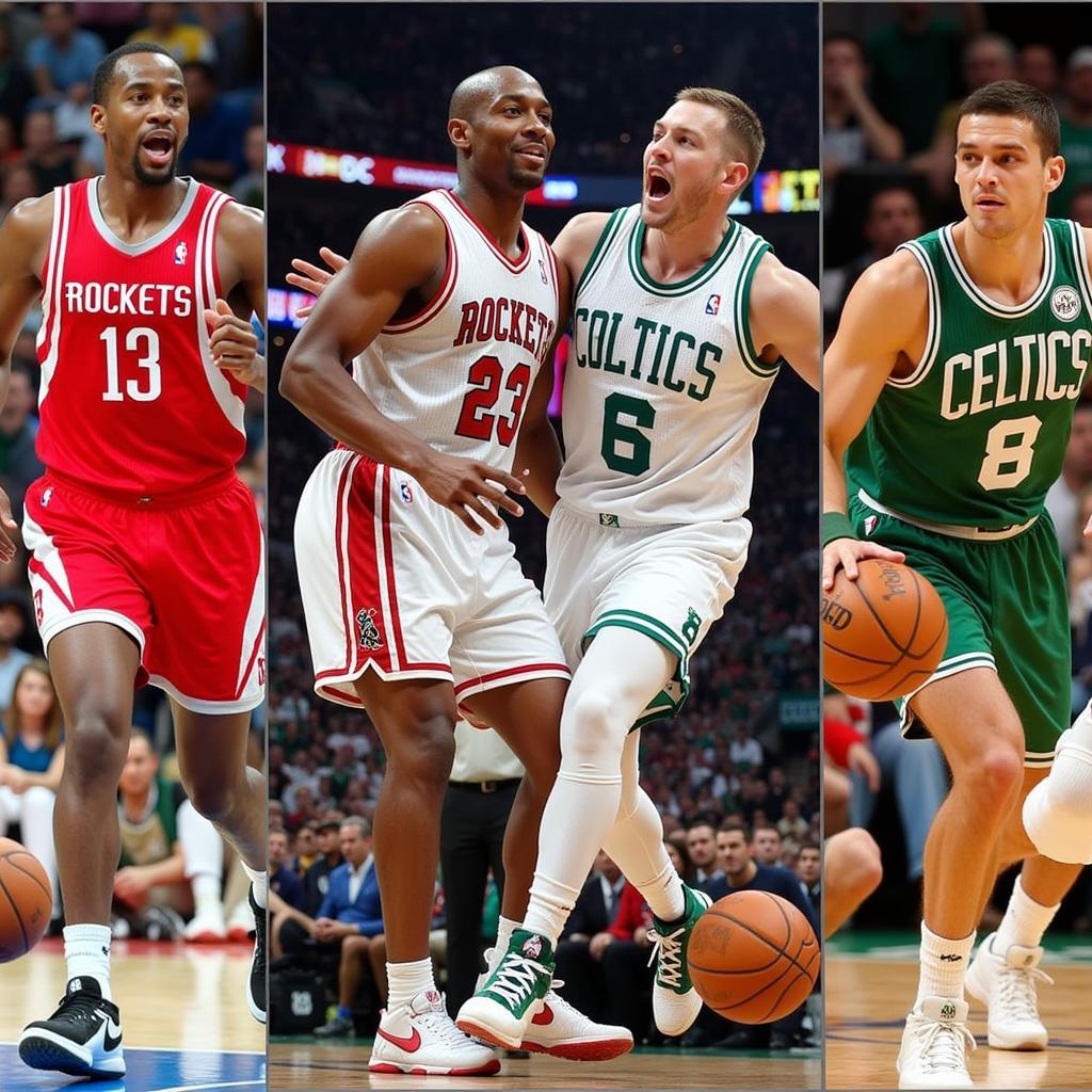 Lịch sử đối đầu giữa Houston Rockets và Boston Celtics