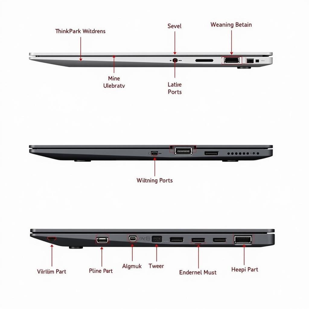 So sánh cổng kết nối Huawei MateBook X Pro và ThinkPad X1 Carbon