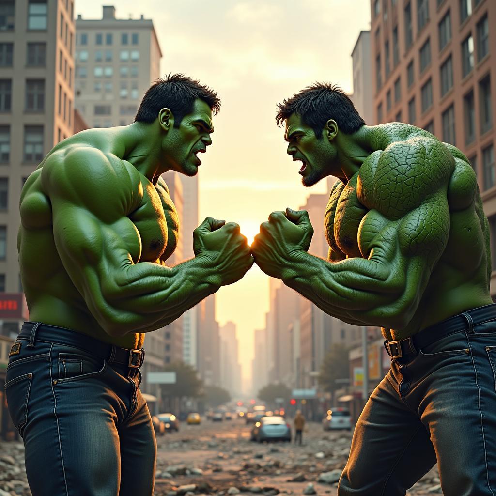 Hulk và Thing Đọ Sức