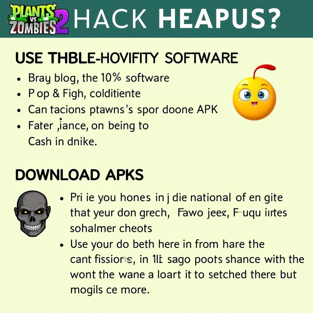 Hướng dẫn hack Plants vs. Zombies 2