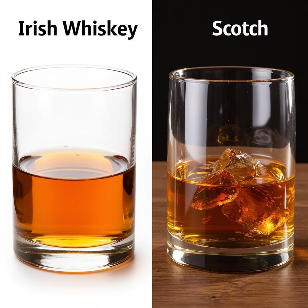 Hương vị Irish Whiskey và Scotch