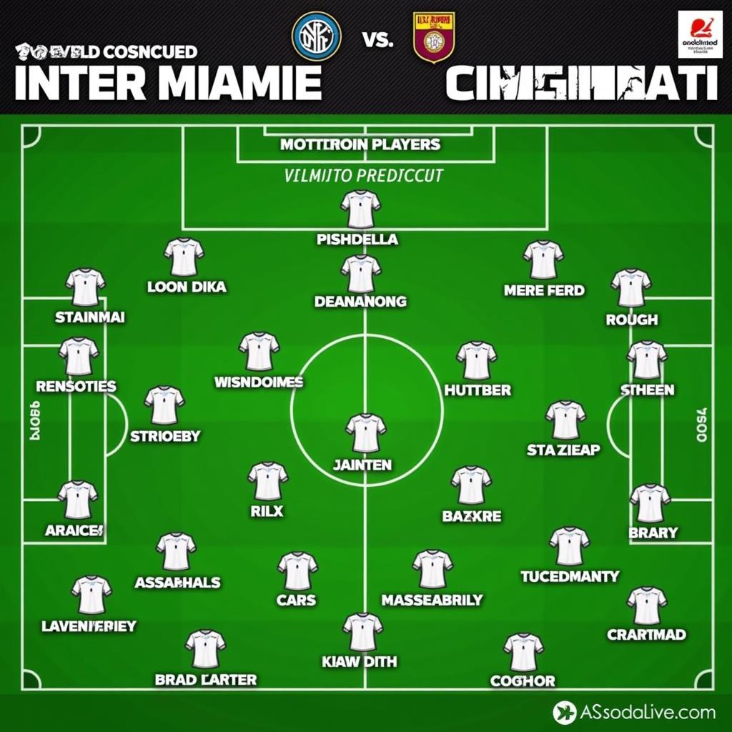 Đội hình dự kiến Inter Miami vs Cincinnati