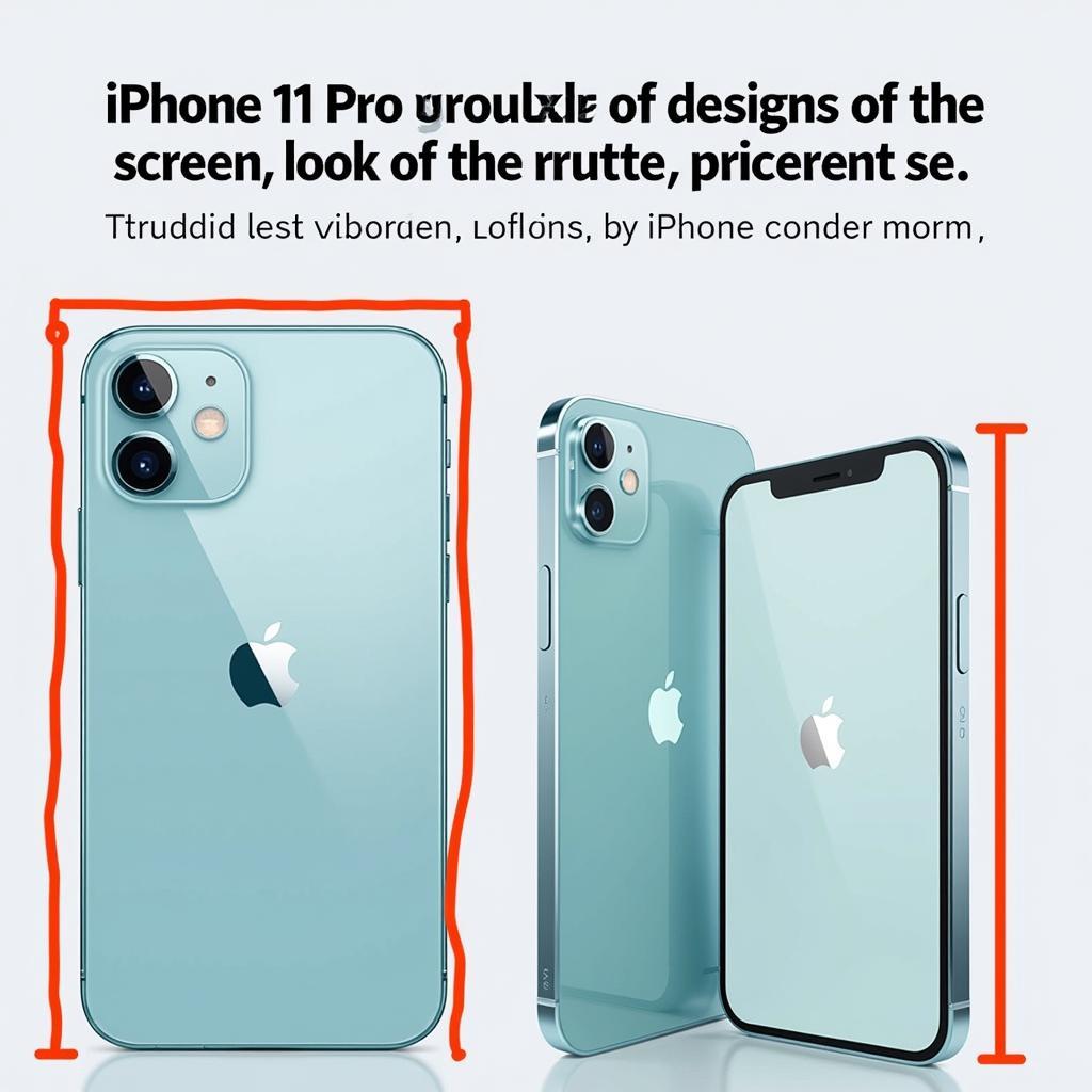 So sánh thiết kế iPhone 11 Pro và SE