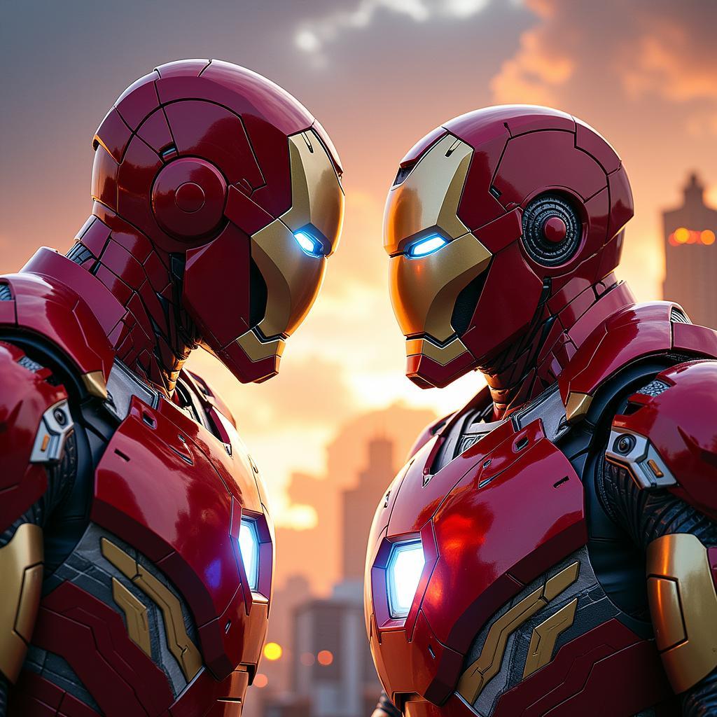 Iron Man Model Prime vs Bleeding Edge