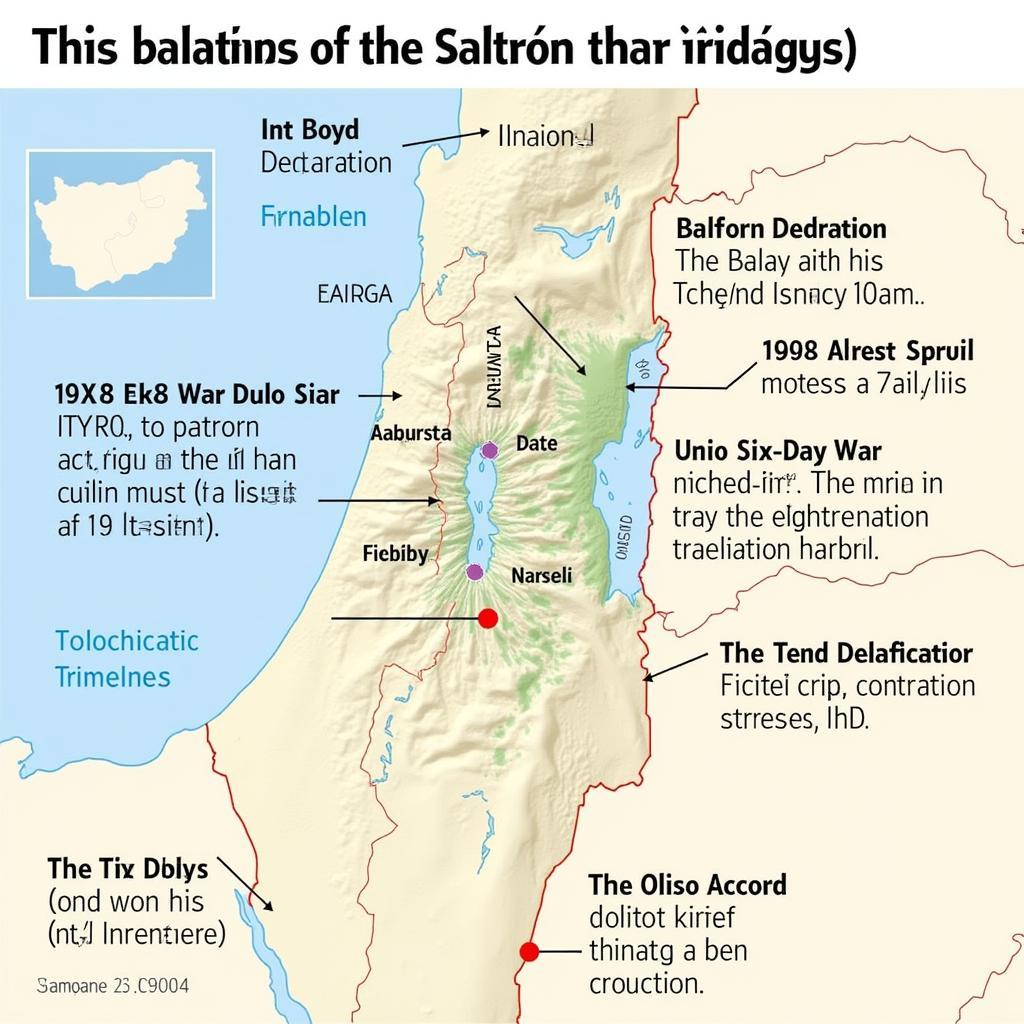 Xung đột Israel-Palestine qua các thời kỳ lịch sử