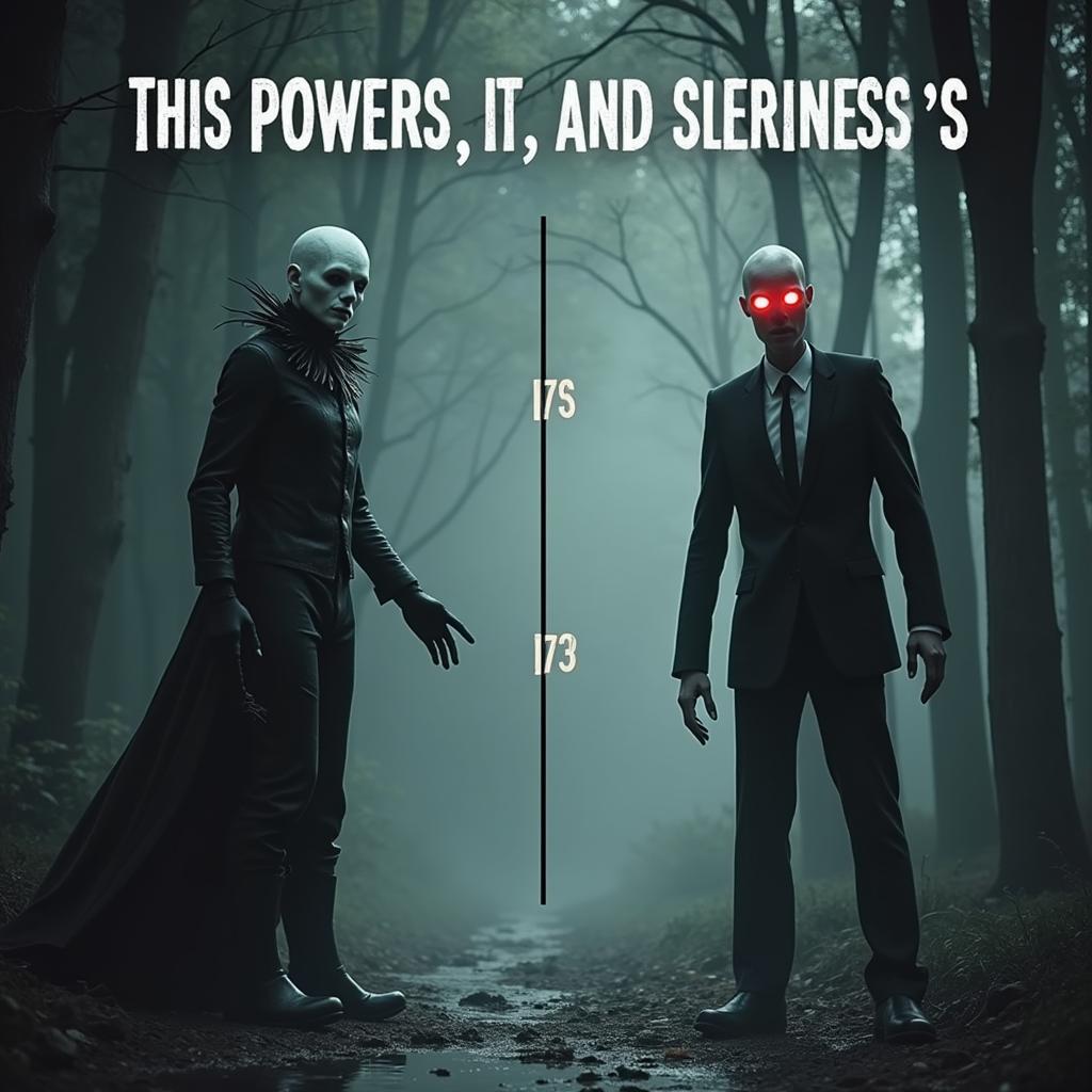 So sánh sức mạnh IT và Slenderman